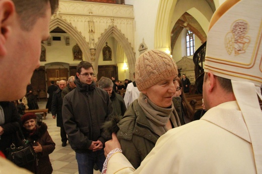 Święcenia biskupie ks. Leszkiewicza, cz. II. Goście i życzenia.