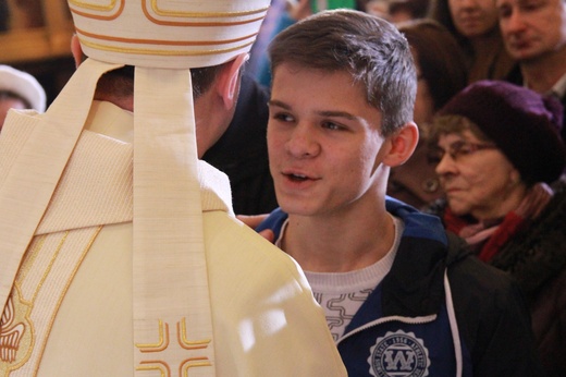 Święcenia biskupie ks. Leszkiewicza, cz. II. Goście i życzenia.