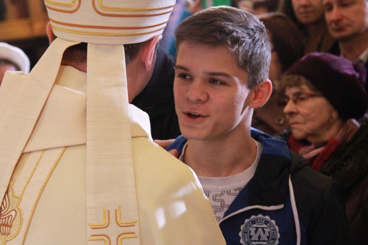 Święcenia biskupie ks. Leszkiewicza, cz. II. Goście i życzenia.