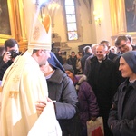 Święcenia biskupie ks. Leszkiewicza, cz. II. Goście i życzenia.