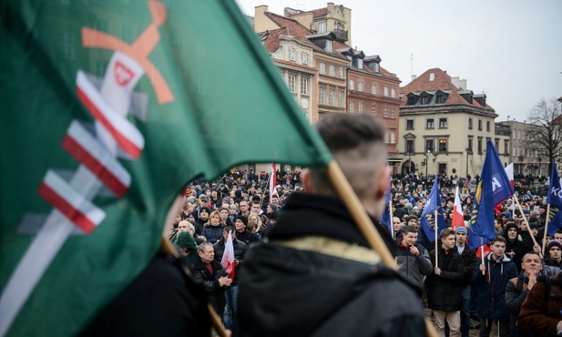 Warszawa: Manifestacja przeciw islamizacji