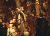 Zabójstwo kasztelana Andrzeja Wapowskiego w czasie koronacji króla.  Zginął, łagodząc kłótnie w czasie turnieju