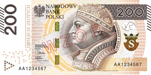 Nowy banknot 200 zł