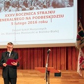  Wiceminister Stanisław Szwed odczytał list od premier Beaty Szydło