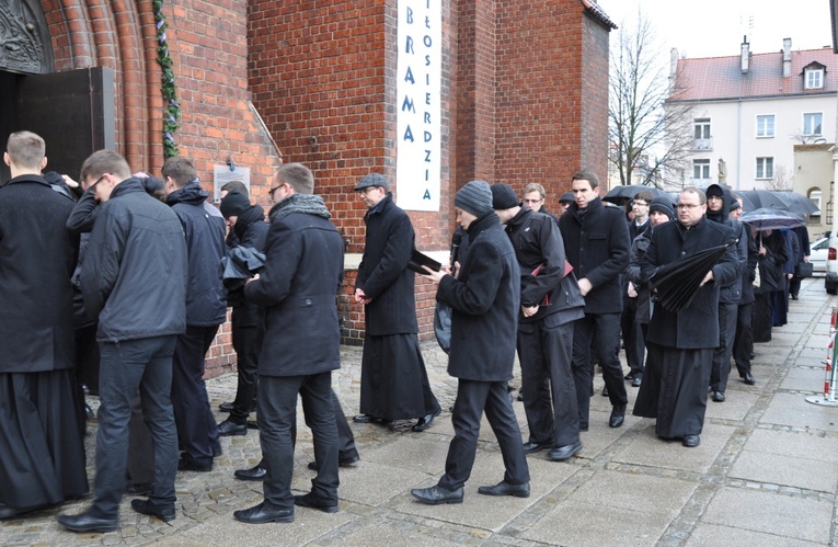 Liturgia stacyjna w Środę Popielcową