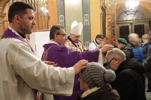 Środa Popielcowa w bielskiej katedrze św. Mikołaja