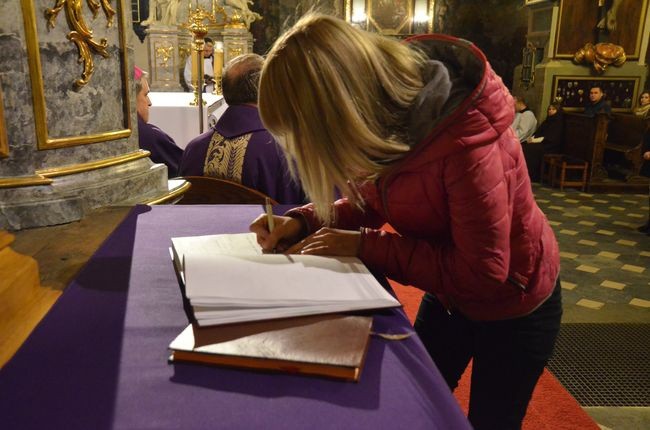 Środa popielcowa w Sandomierzu