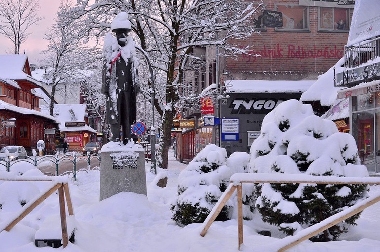 Zakopane w śniegu