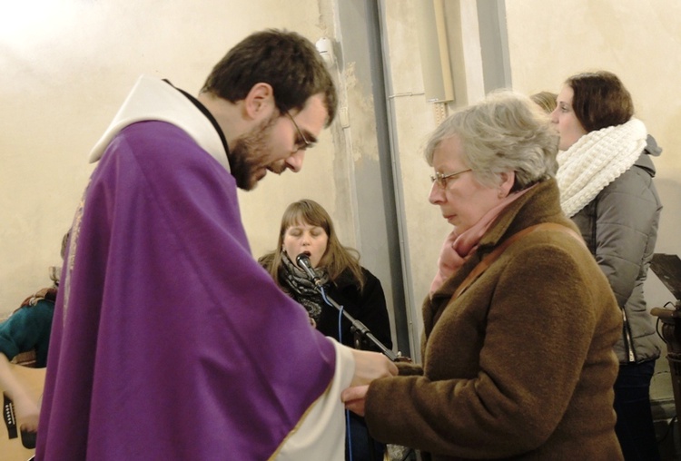 Namaszczenie chorych u franciszkanów w Cieszynie