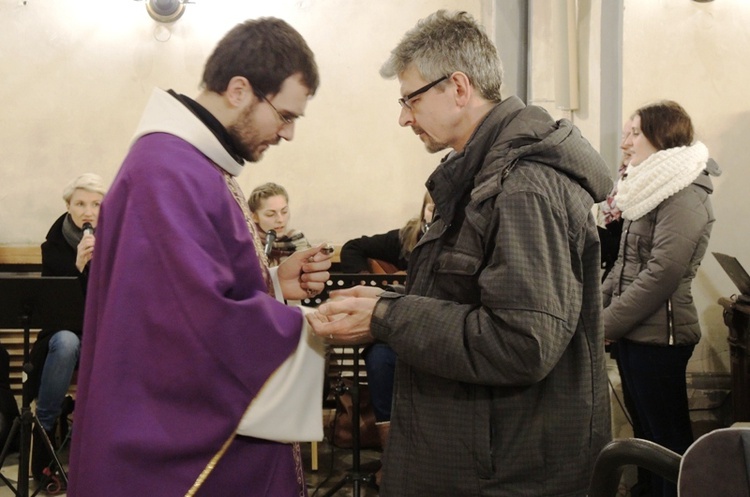 Namaszczenie chorych u franciszkanów w Cieszynie