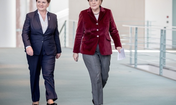 Szydło i Merkel o imigrantach