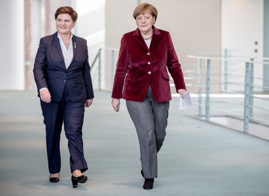 Szydło i Merkel o imigrantach