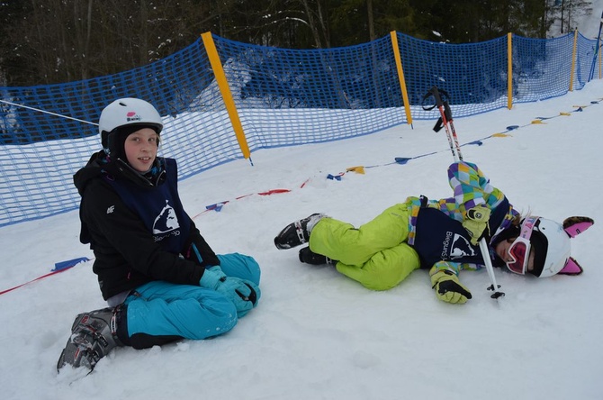 "Krzysiek pomaga pomagać" - slalom w Suchem