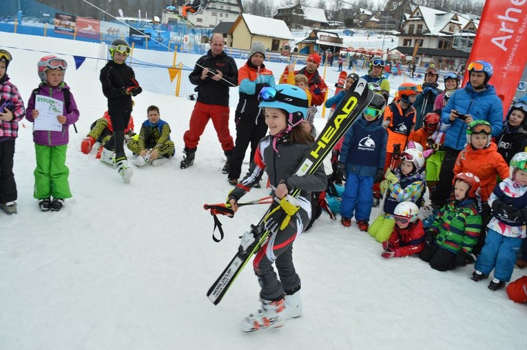 "Krzysiek pomaga pomagać" - slalom w Suchem