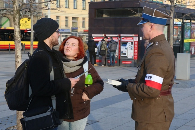 Żołnierze Państwa Podziemnego na ulicach 