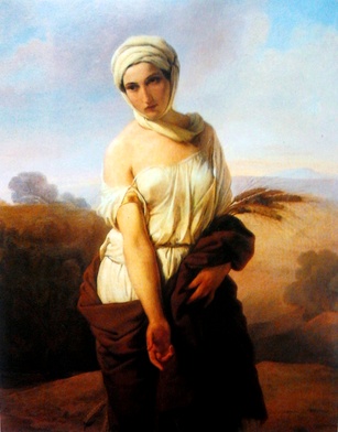 Portret kobiety jako Ruth