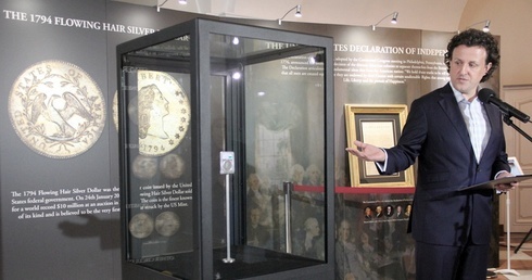 Najdroższą monetę świata pokazano w Warszawie