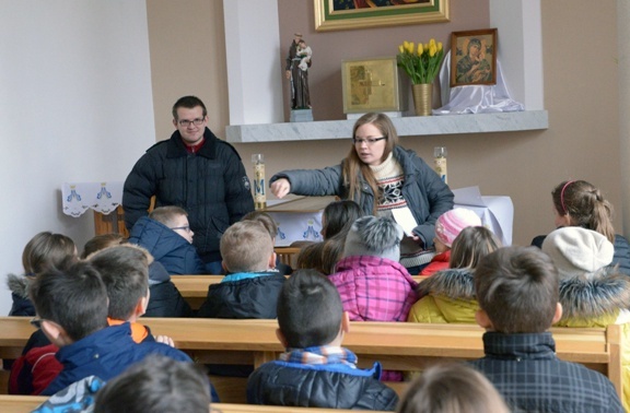 Uczniowskie rekolekcje z oazą