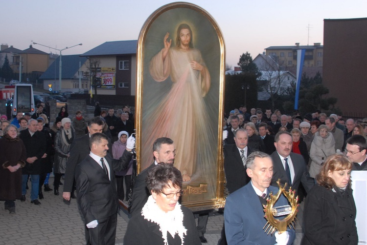 Nawiedzenie w parafii św. Krzyża w Dębicy