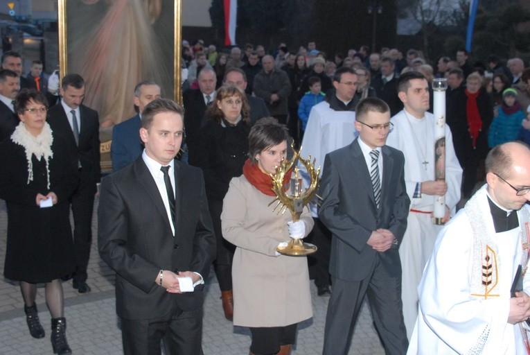 Nawiedzenie w parafii św. Krzyża w Dębicy