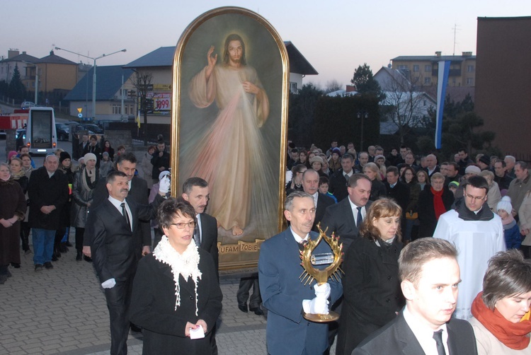 Nawiedzenie w parafii św. Krzyża w Dębicy