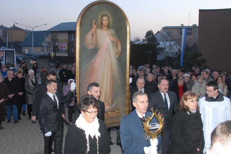 Nawiedzenie w parafii św. Krzyża w Dębicy