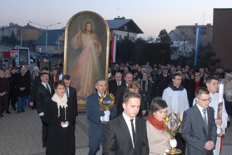 Nawiedzenie w parafii św. Krzyża w Dębicy