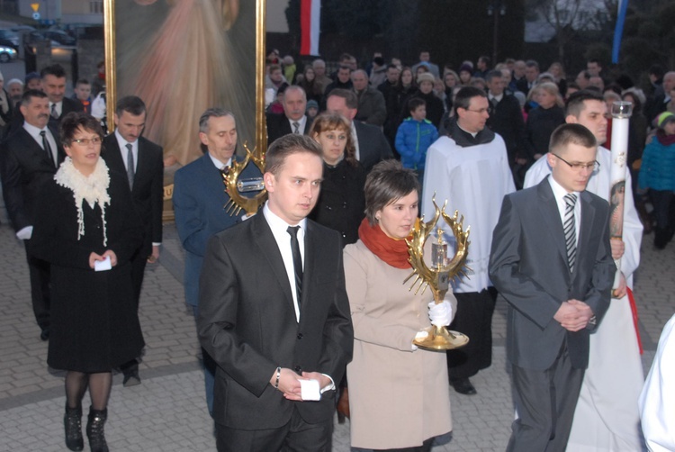 Nawiedzenie w parafii św. Krzyża w Dębicy