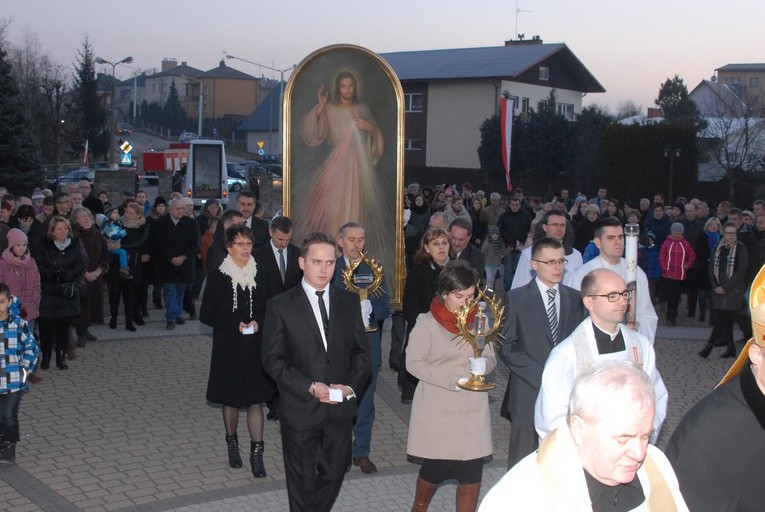 Nawiedzenie w parafii św. Krzyża w Dębicy