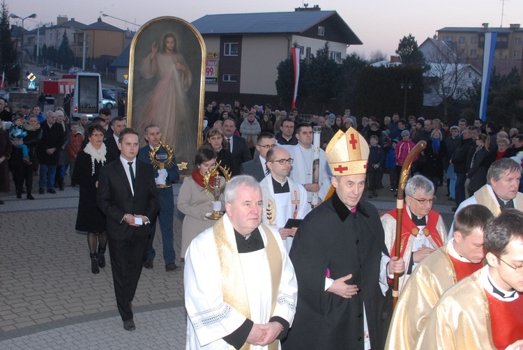 Nawiedzenie w parafii św. Krzyża w Dębicy