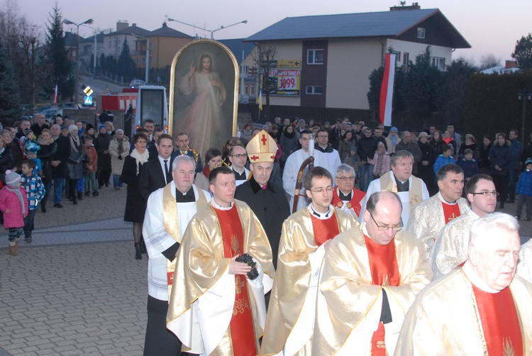 Nawiedzenie w parafii św. Krzyża w Dębicy