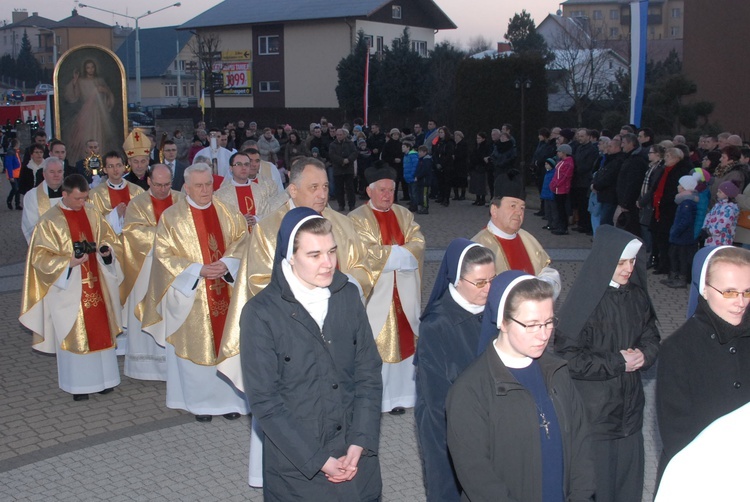 Nawiedzenie w parafii św. Krzyża w Dębicy