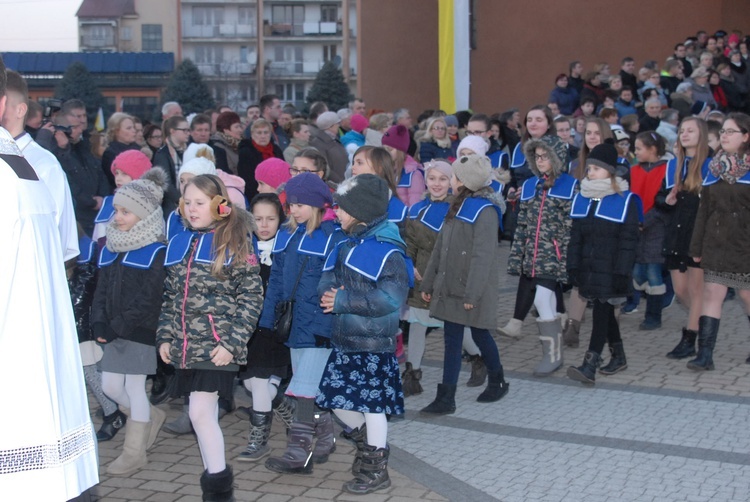 Nawiedzenie w parafii św. Krzyża w Dębicy