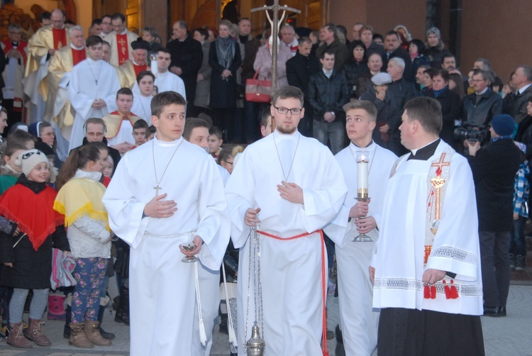 Nawiedzenie w parafii św. Krzyża w Dębicy