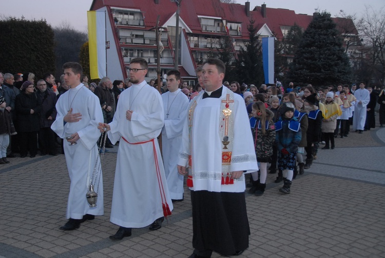 Nawiedzenie w parafii św. Krzyża w Dębicy