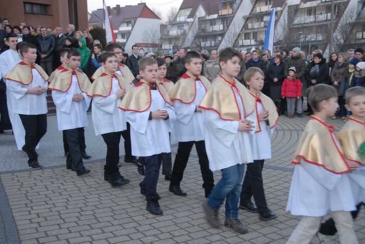 Nawiedzenie w parafii św. Krzyża w Dębicy