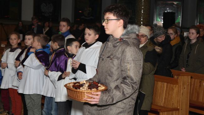 Symbole ŚDM w Kostrzynie nad Odrą