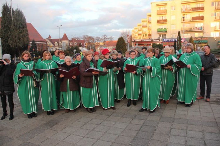 Symbole ŚDM w Sulęcinie