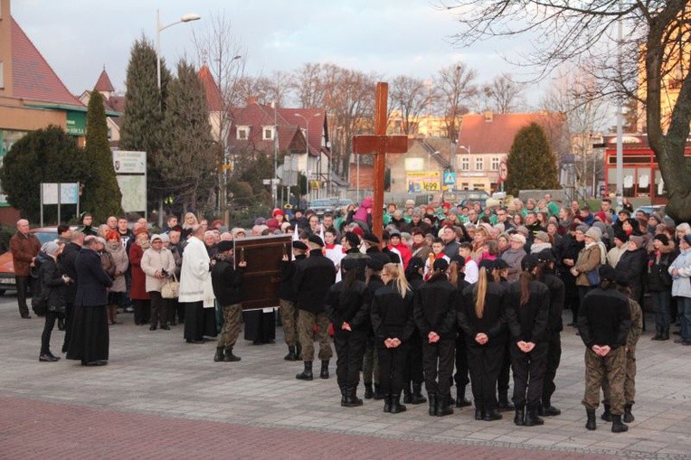 Symbole ŚDM w Sulęcinie