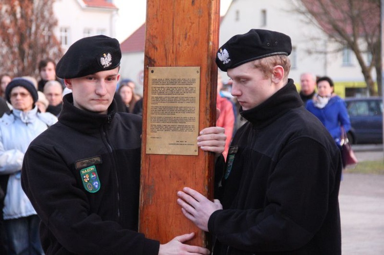 Symbole ŚDM w Sulęcinie