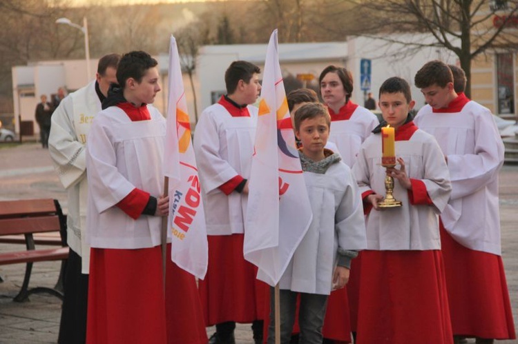 Symbole ŚDM w Sulęcinie