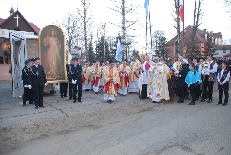 Nawiedzenie w Łososinie Górnej