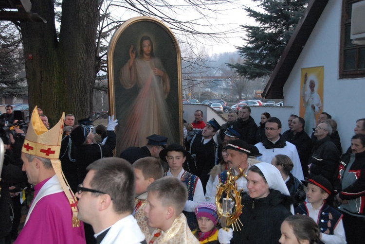 Nawiedzenie w Łososinie Górnej