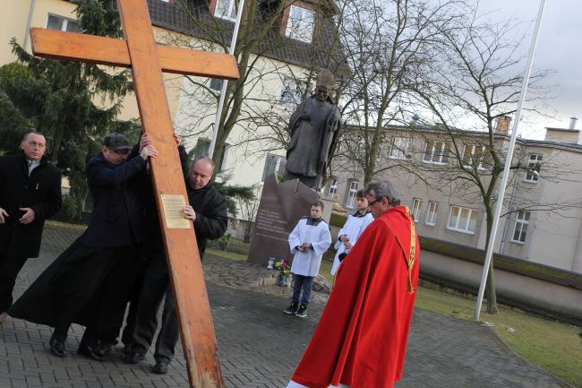 Znaki ŚDM w sanktuarium w Rokitnie