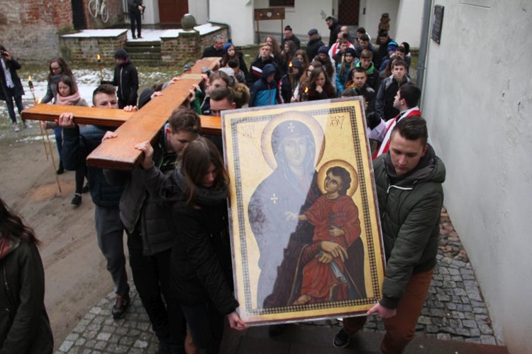 ​Peregrynacja znaków ŚDM w Krośnie Odrzańskim