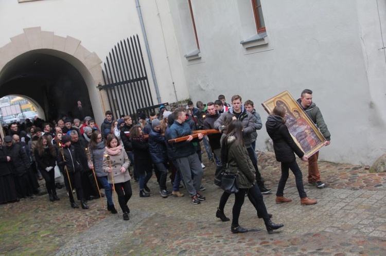 ​Peregrynacja znaków ŚDM w Krośnie Odrzańskim