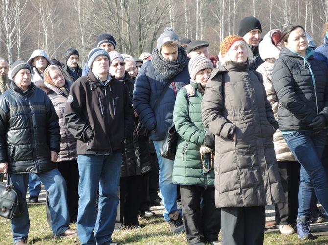 Droga Krzyżowa na terenie KL Auschwitz-Birkenau