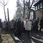 Droga Krzyżowa na terenie KL Auschwitz-Birkenau