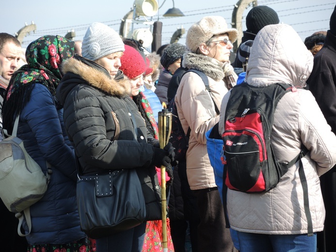 Droga Krzyżowa na terenie KL Auschwitz-Birkenau