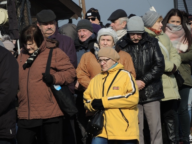 Droga Krzyżowa na terenie KL Auschwitz-Birkenau